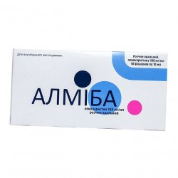 Алмиба сироп для детей 100 мг/мл 10 мл №10 в Зеленодольске и области фото