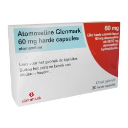 Атомоксетин 60 мг Европа :: Аналог Когниттера :: Glenmark капс. №30 в Москве и области фото