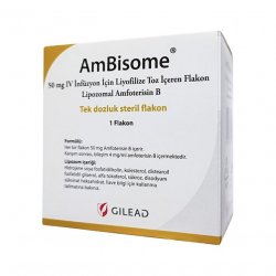Амбизом (Ambisome) порошок для инъекций 50мг 1шт в Зеленодольске и области фото